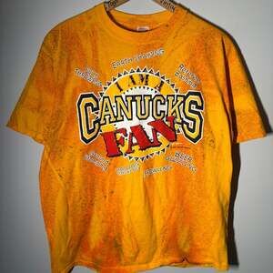 Vintage Vancouver Canucks NHL Hockey T-Shirt 1993